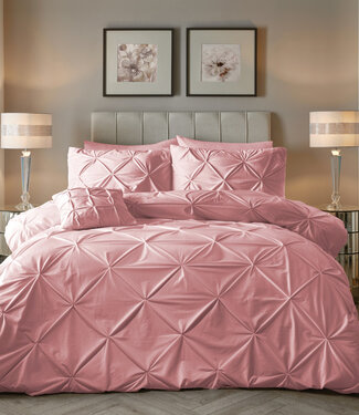 Sleeptime Fluwelen Pintuck Roze 200 x 200/220