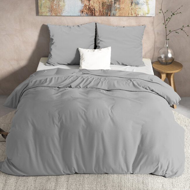 DH Flanel Mendez Grijs 200 x 200/220