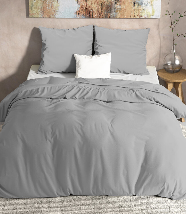 DH Flanel Mendez Grijs 200 x 200/220