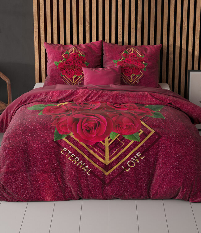 Eeuwige liefde Rood 200 x 200/220