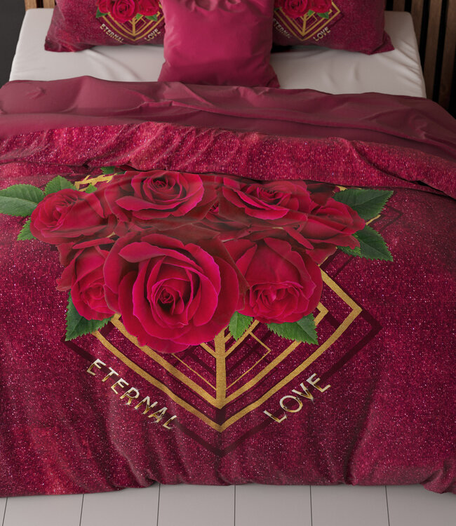 Eeuwige liefde Rood 200 x 200/220