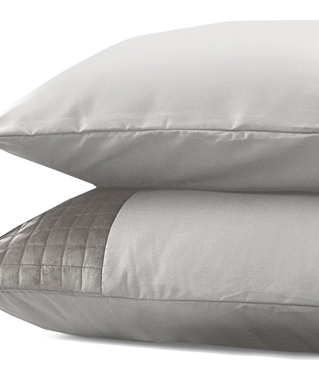 Velvet Band slopen 2 stuks zand/grijs 60 x 70 cm