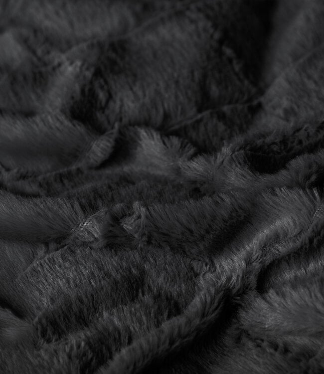 Imitatiebont geruit Zwart 240x200/220