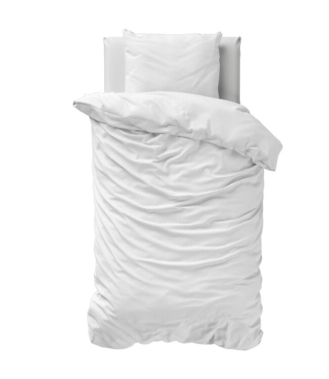 Mousseline wit 140 x 220