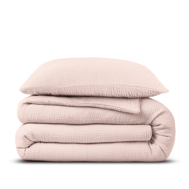 Mousseline roze 140 x 220