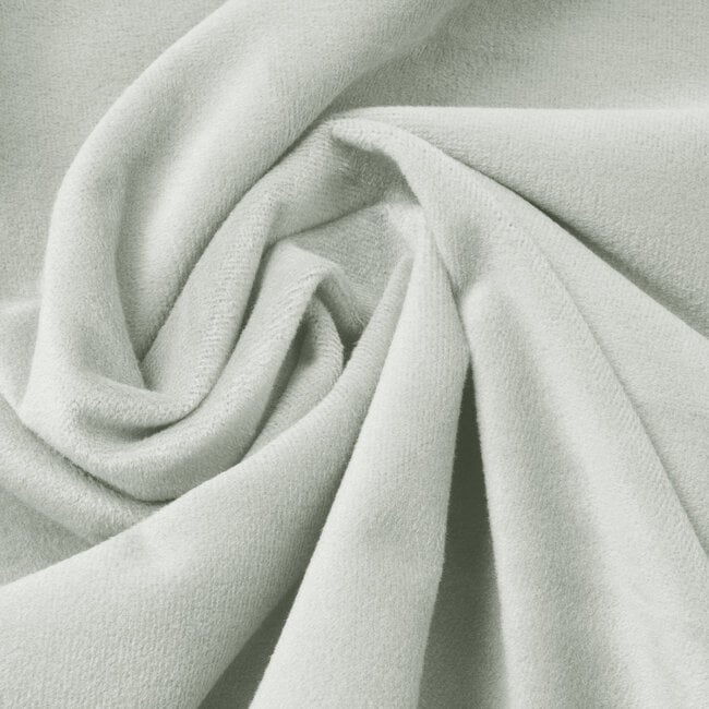 Sleeptime Velvet ruffles white 200 × 220 - Duvet Cover