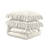 Ruffles crème 200 x 200/220