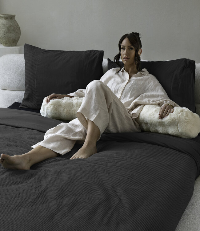 Wafel Antraciet 140 x 200/260