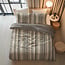 Sleeptime Linear linen Sand 200 × 200/220 - Duvet Cover