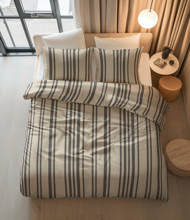 Lineair linnen Zand 200 x 200/220