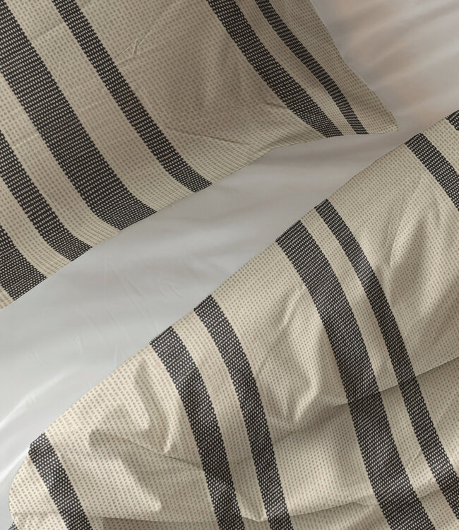 Lineair linnen Zand 200 x 200/220