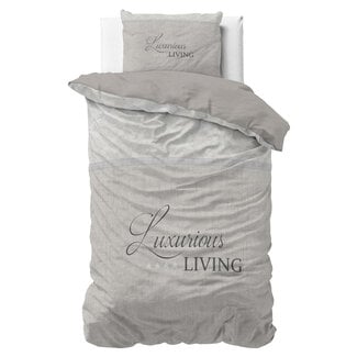 Sleeptime Luxury Living Sand 140 × 200/220 - Duvet Cover