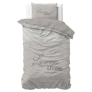 Sleeptime Luxus Living Sand 140 × 200/220 - Bettbezug