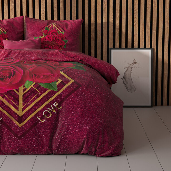 Eeuwige liefde Rood 140 x 200/220