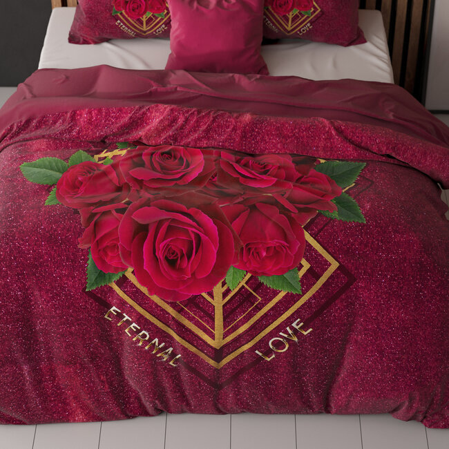 Eeuwige liefde Rood 140 x 200/220