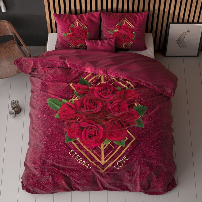 Eeuwige liefde Rood 140 x 200/220