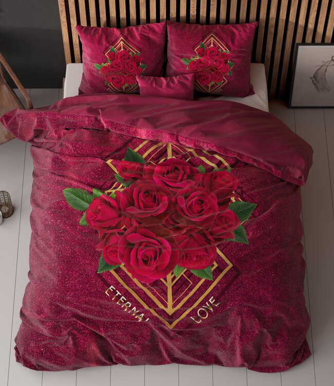 Eeuwige liefde Rood 140 x 200/220