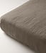 Mousseline taupe 160 x 200 + 30