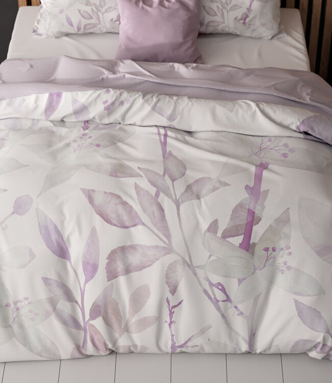 Waterbladeren Wit 140 x 200/220