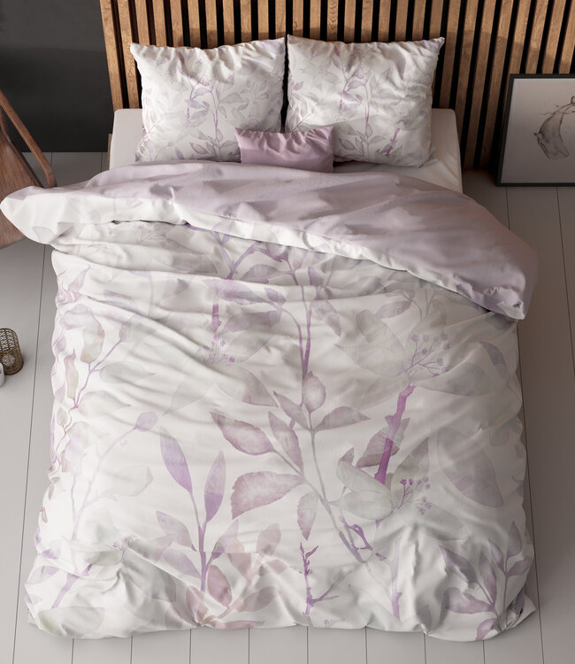 Waterbladeren Wit 140 x 200/220