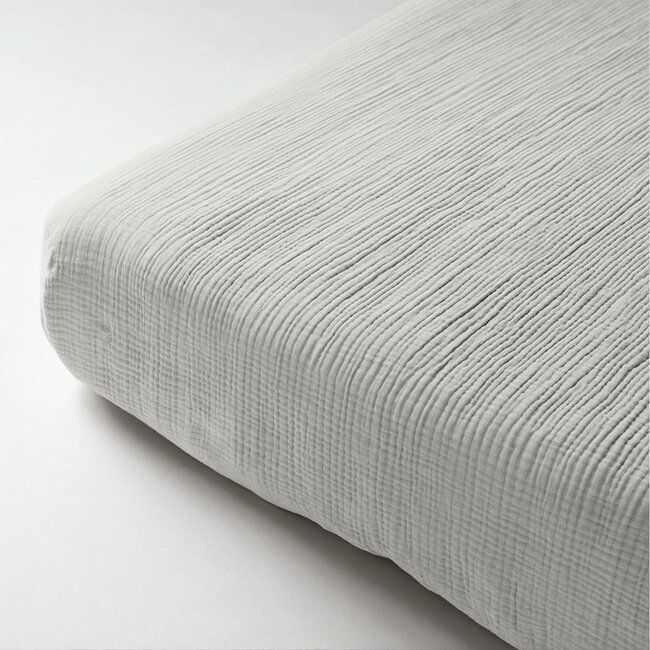 Mousseline crème 140 x 200 + 30