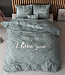 I Love Bed groen 140 x 200/220