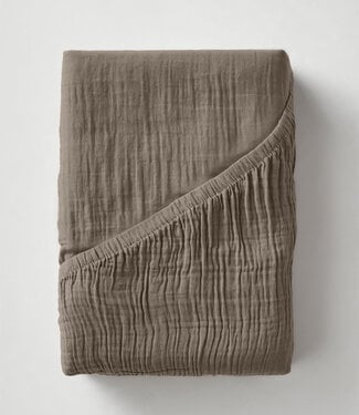 Dreamhouse Mousseline taupe 180 x 200 + 30