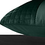 Fluwelen band groen set van 2 slopen 60 x 70 cm