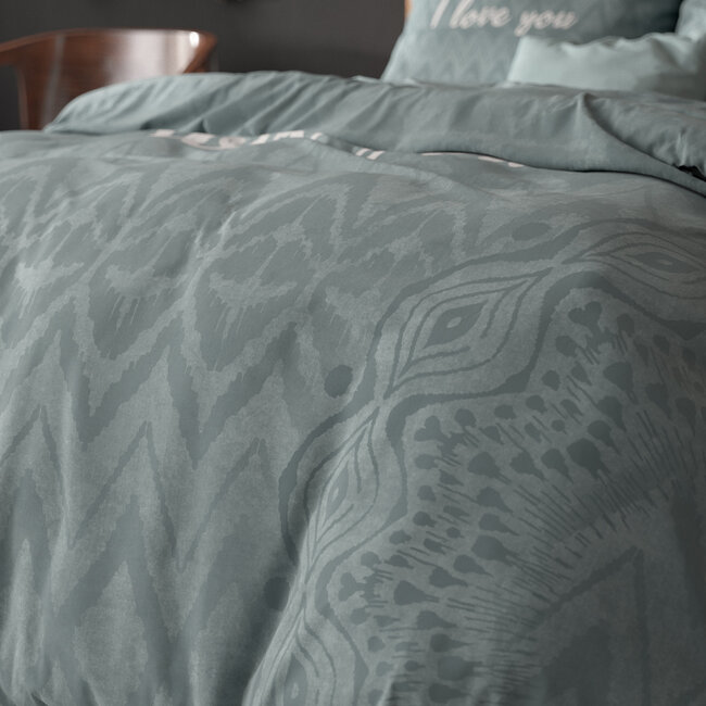 I Love Bed groen 140 x 200/220