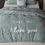 I Love Bed groen 140 x 200/220