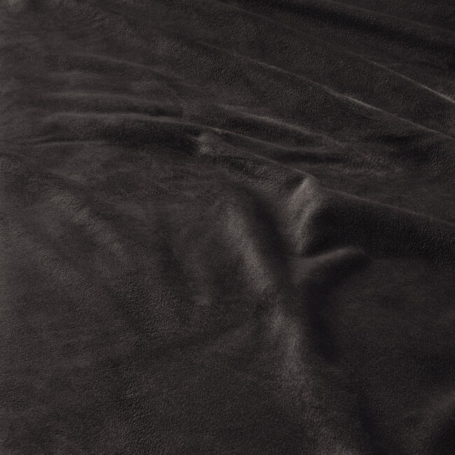 Fluwelen Ruches Zwart 140 x 220