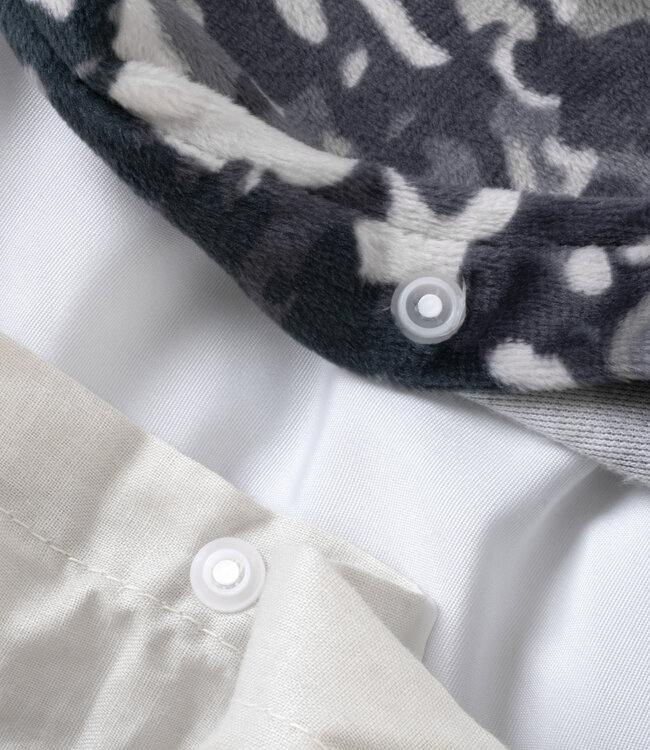 Signature Velvet Katoen Emma Antraciet 200 x 220