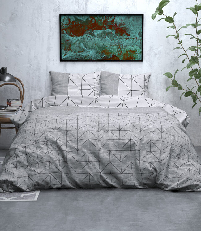 Flanel Gino Grijs 140 x 220