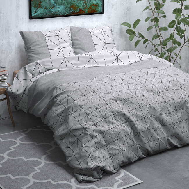 Flanel Gino Grijs 140 x 220
