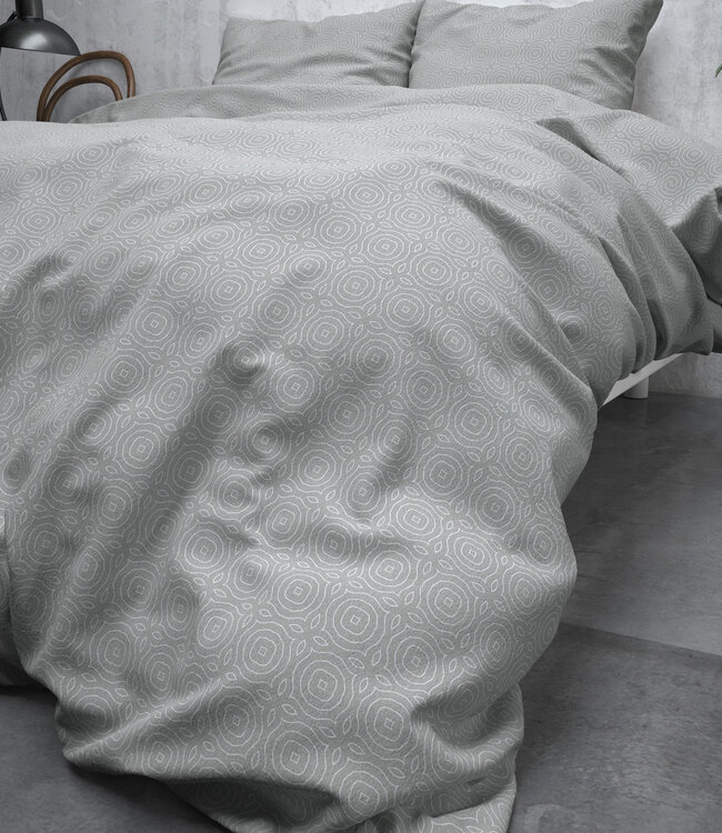 Flanel Jason Grijs 140 x 200/220