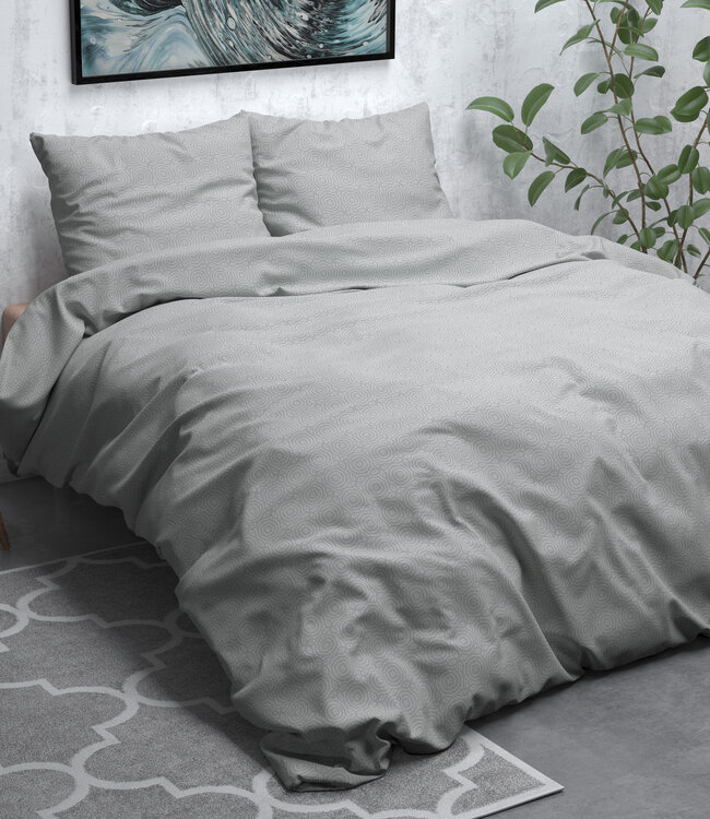 Flanel Jason Grijs 140 x 200/220