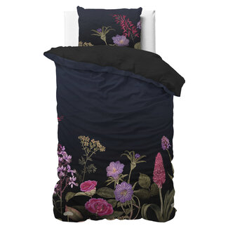 Sleeptime Feline Black 140 × 200/220 - Duvet Cover