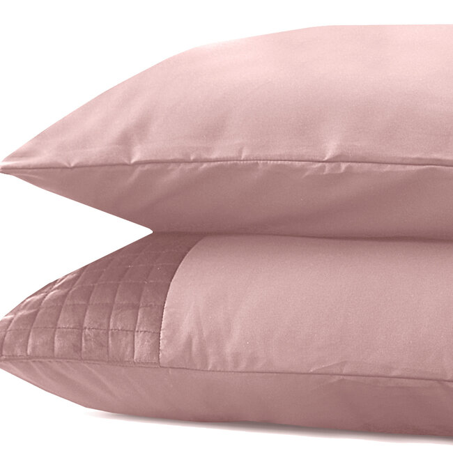 Velvet band roze 2-pack slopen 60 x 70