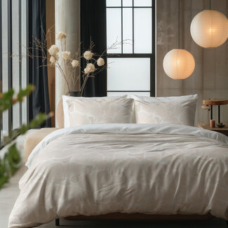 Sleeptime Ginkgo Whisper Zand/Grijs 200 x 200/220