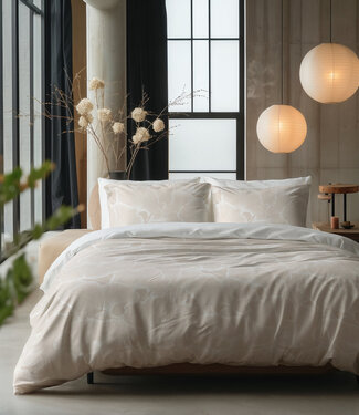 Sleeptime Ginkgo Whisper Zand/Grijs 200 x 200/220