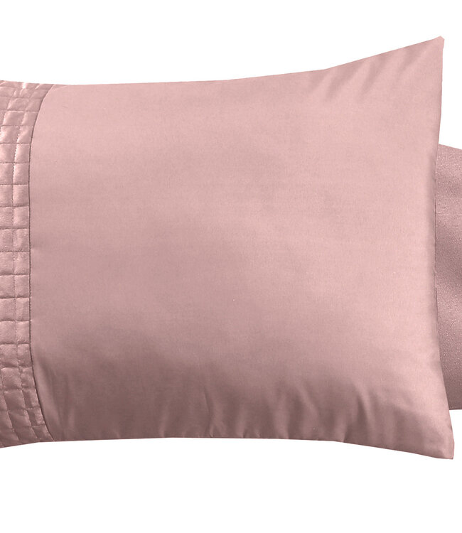 Velvet band roze 2-pack slopen 60 x 70