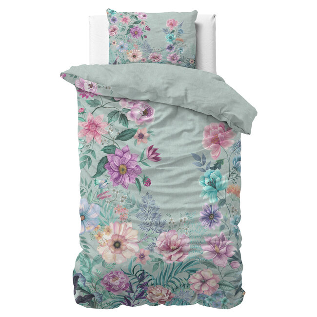 Flore Blauw 140 x 220