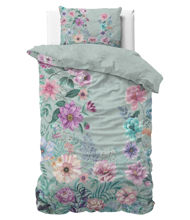 Flore Blauw 140 x 220