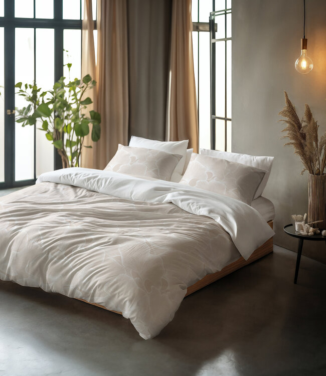 Ginkgo Whisper Zand/Grijs 200 x 200/220