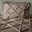 Fluwelen Pintuck Taupe 140 x 200/220