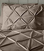 Fluwelen Pintuck Taupe 140 x 200/220