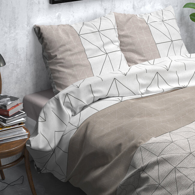 Flanel Gino Taupe 140 x 220