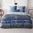 Sleeptime Kratzblau 200 × 220 - Bettbezug