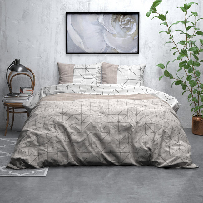Flanel Gino Taupe 140 x 220