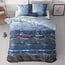 Sleeptime Kratzblau 200 × 220 - Bettbezug